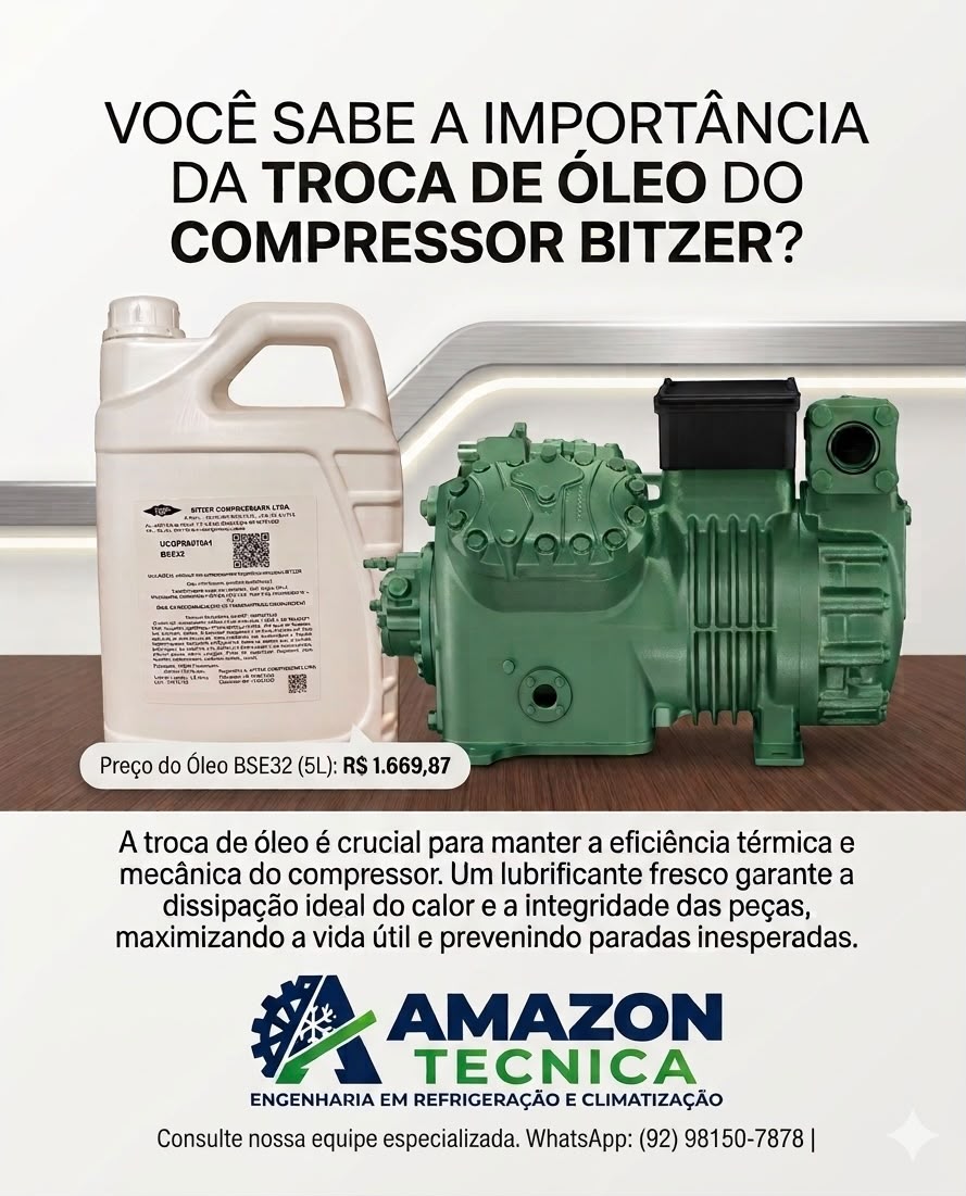 Óleo para compressor BITZER